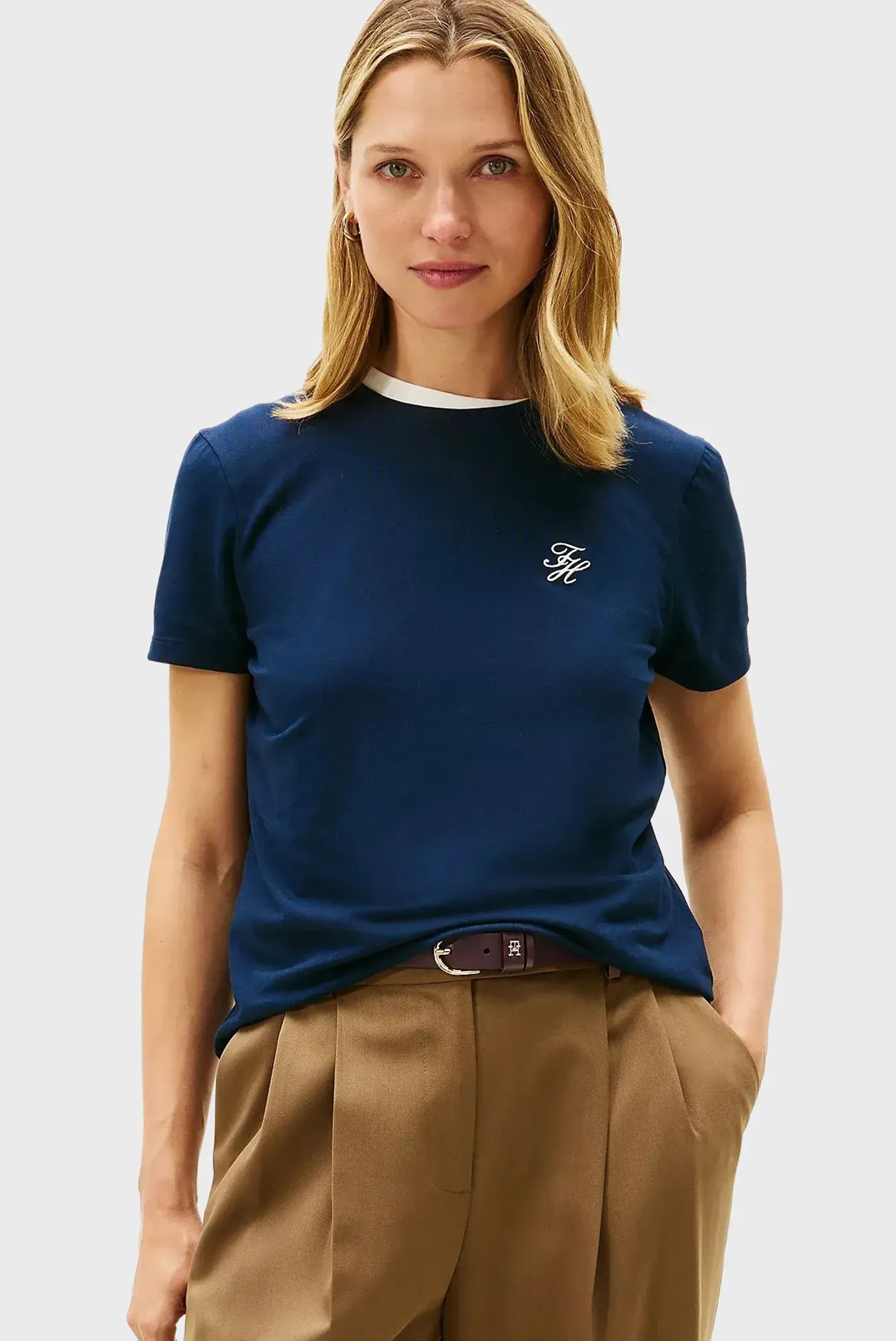 Футболка TH SCRIPT REG C-NK SS TEE 1