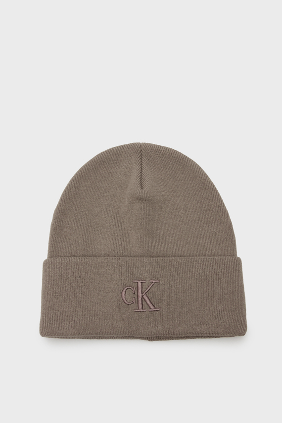 Shapka THICK EMBROIDERY BEANIE Calvin Klein Jeans Shapka THICK EMBROIDERY BEANIE Calvin Klein Jeans