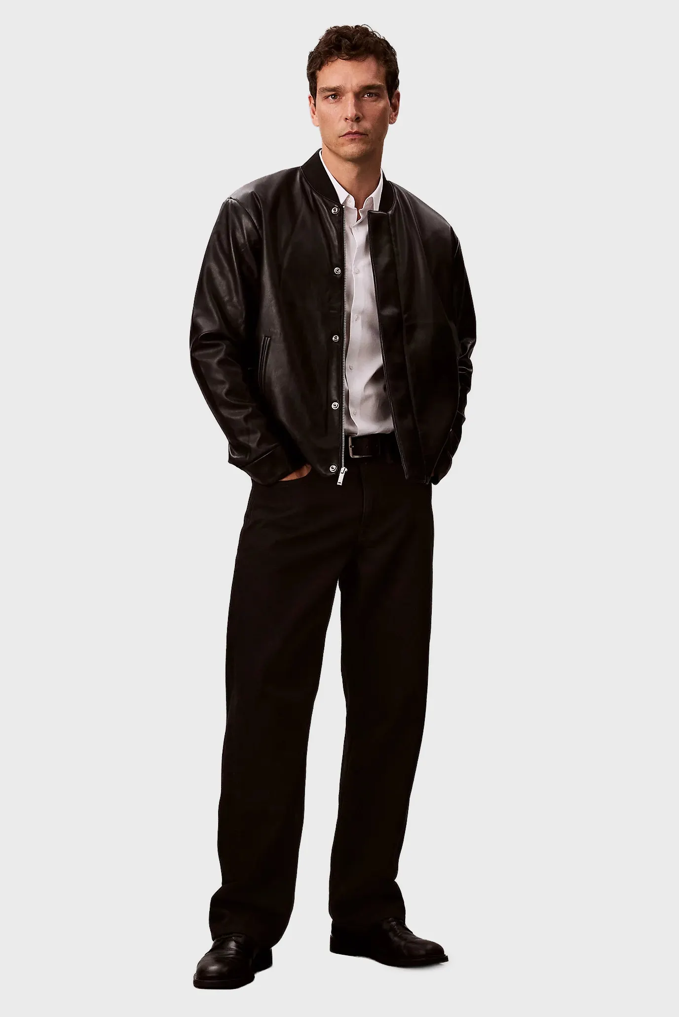 Yengil kurtka LS FAUX LEATHER BOMBER JKT 2