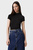 Futbolka WARM TEXTURE RIB MOCKNECK TOP