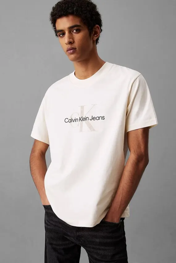 Футболка TEXTURED MONOLOGO TEE Calvin Klein Jeans