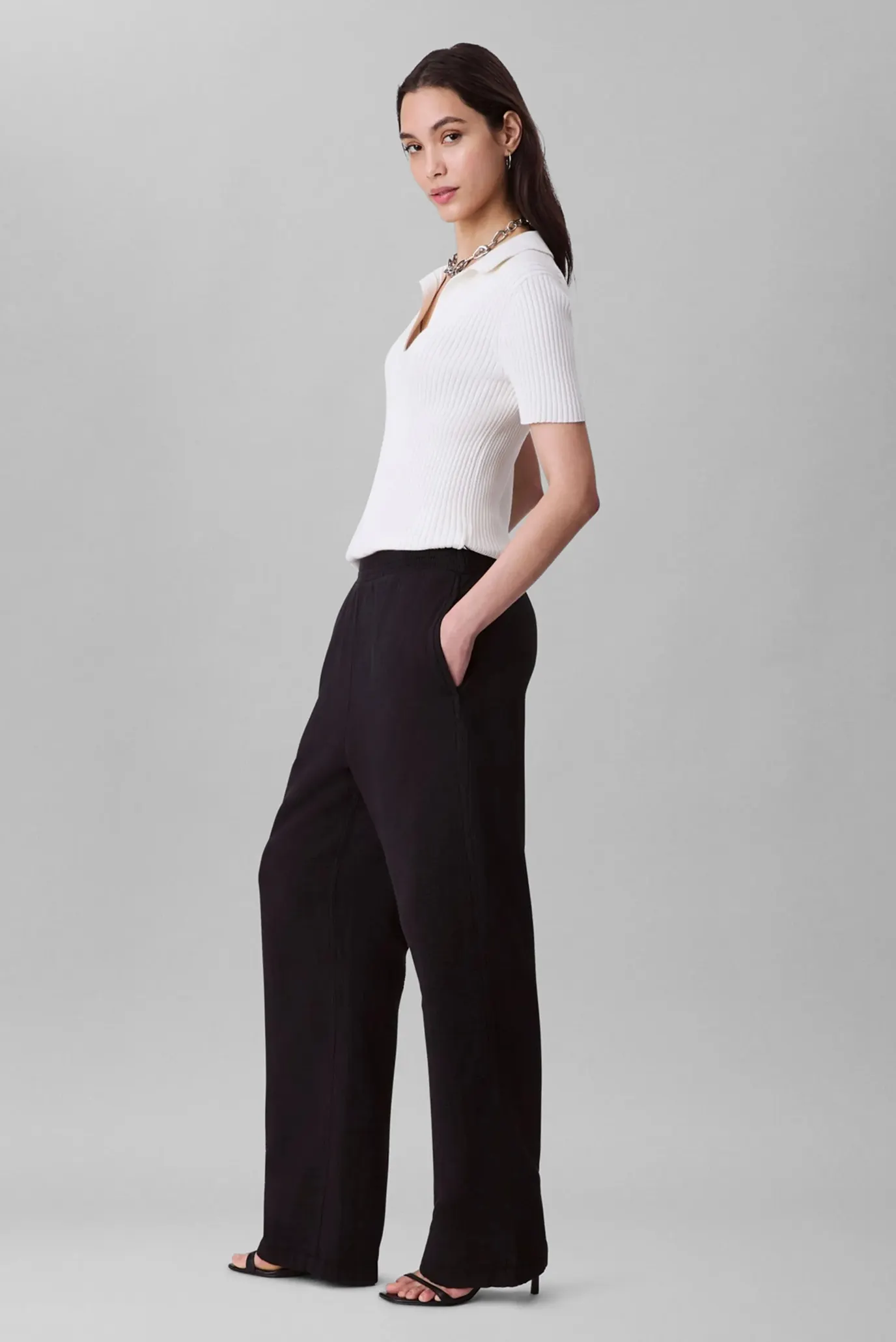 Штаны DOUBLE GAUZE PANT W  SMOCKED WAI 2