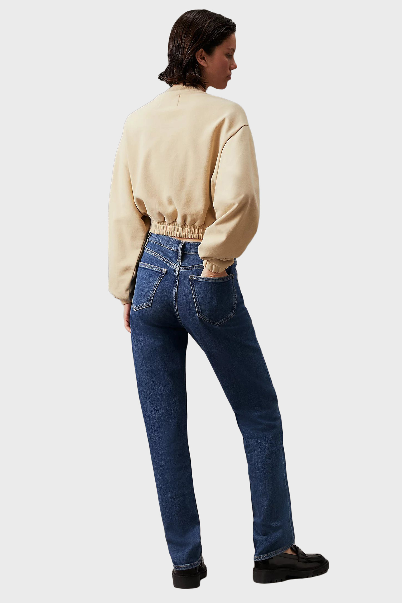 Свитшот WOVEN LABEL CREW NECKCalvin Klein Jeans Свитшот WOVEN LABEL CREW NECK 3