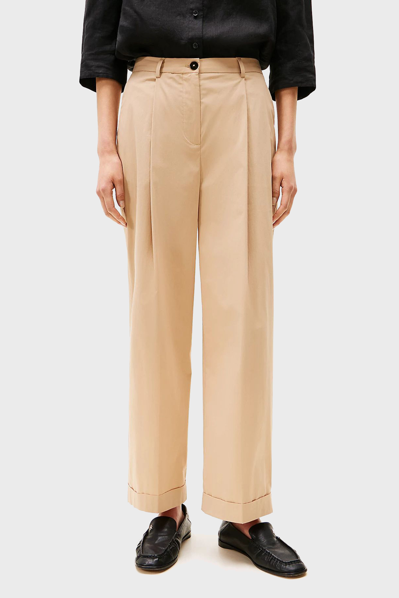 Ishton LIGHT CO RLXD STRAIGHT CHINO 1