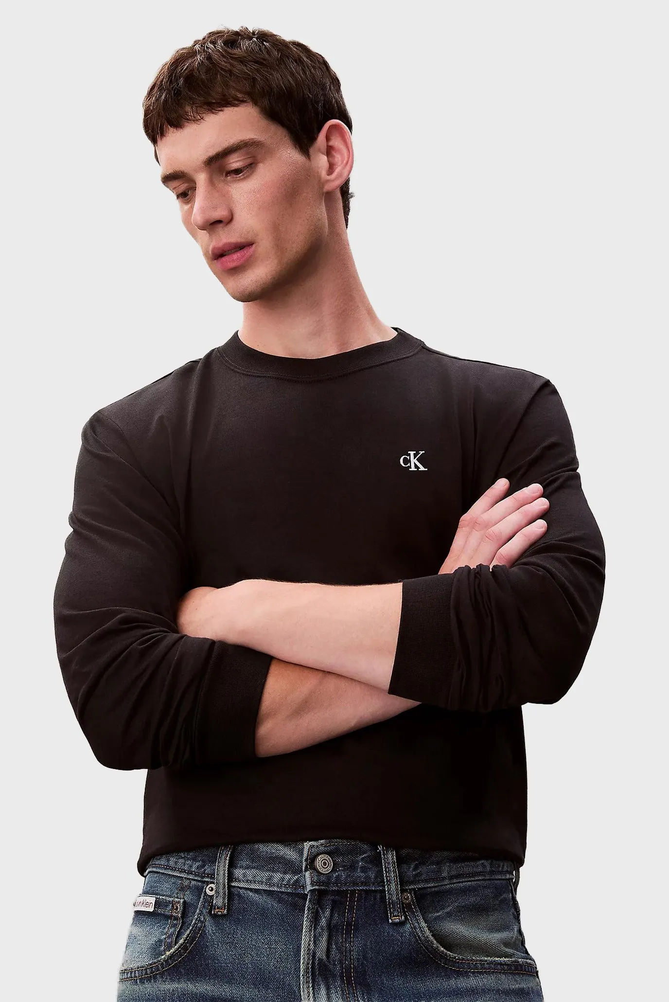 Uzun yengli futbolka LS EASY MONOGRAM TEE 4