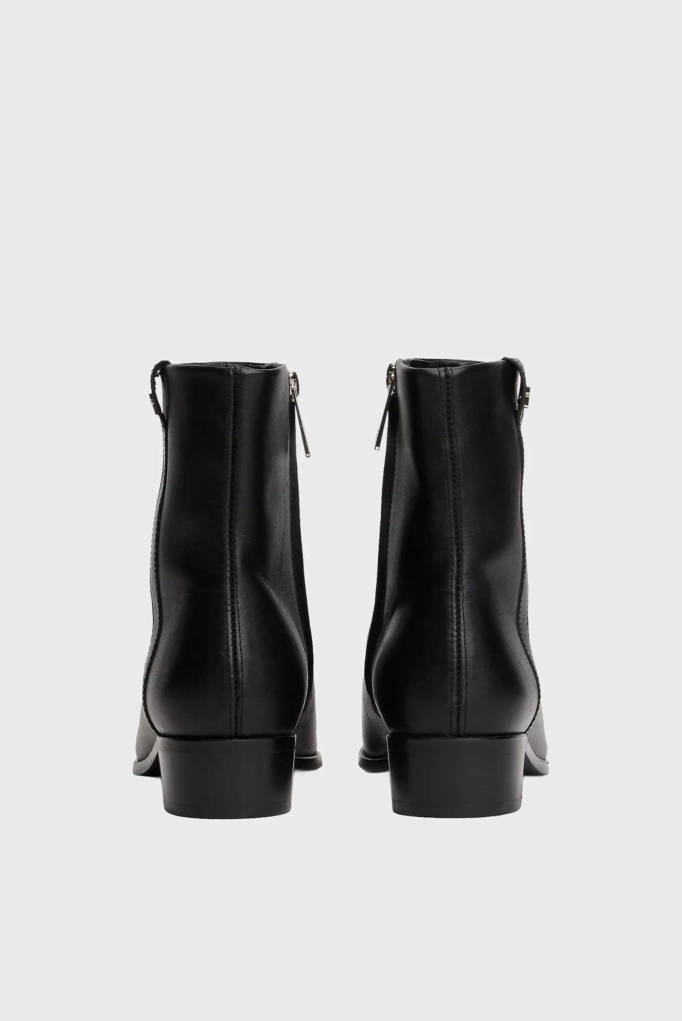 Ботинки TH LEATHER POINTY ZIP BOOTIE 4