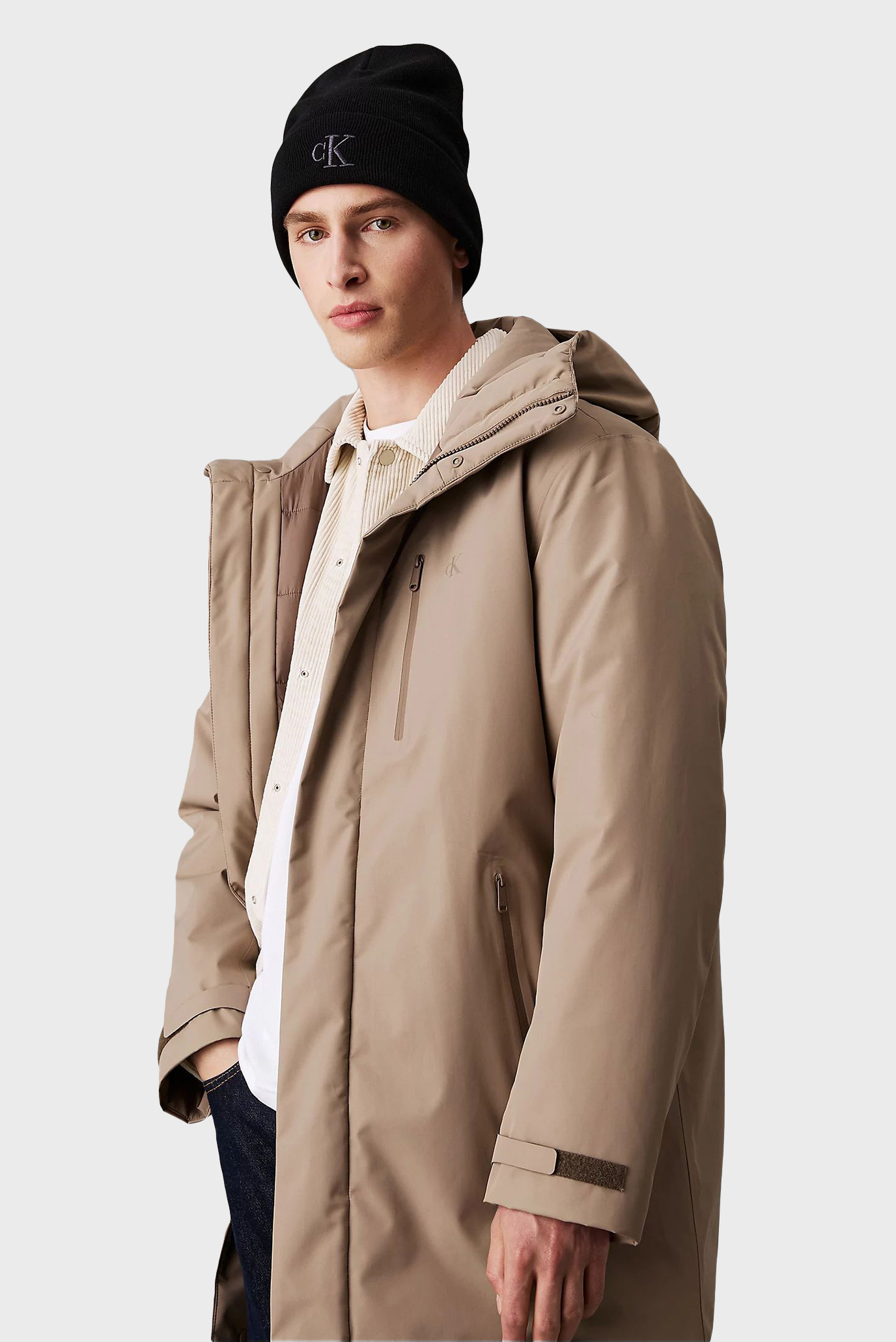 Shapka THICK EMBROIDERY BEANIECalvin Klein Jeans Shapka THICK EMBROIDERY BEANIE 2