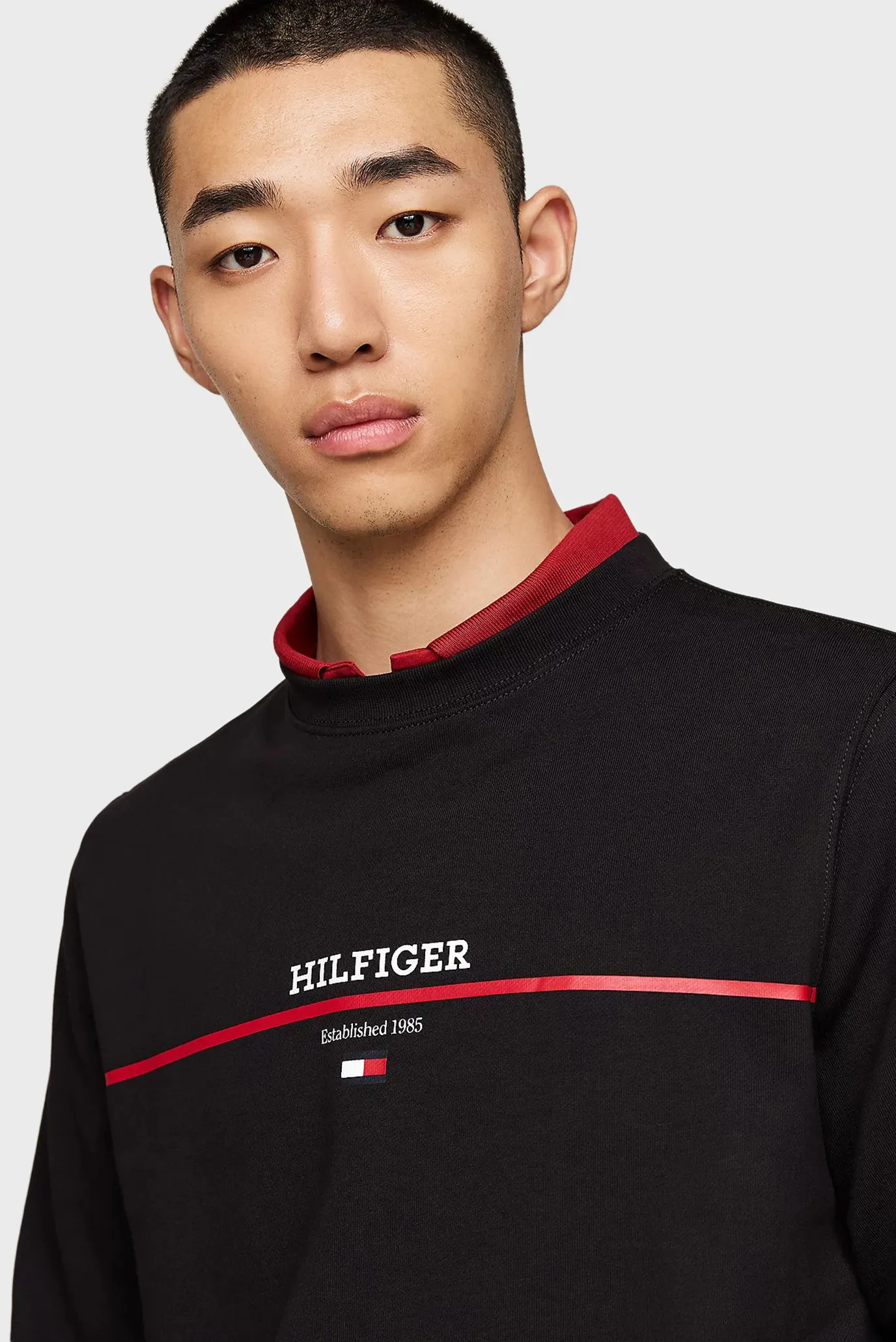 Svitshot HILFIGER STRIPE TERRY SWEATSHIRT 4