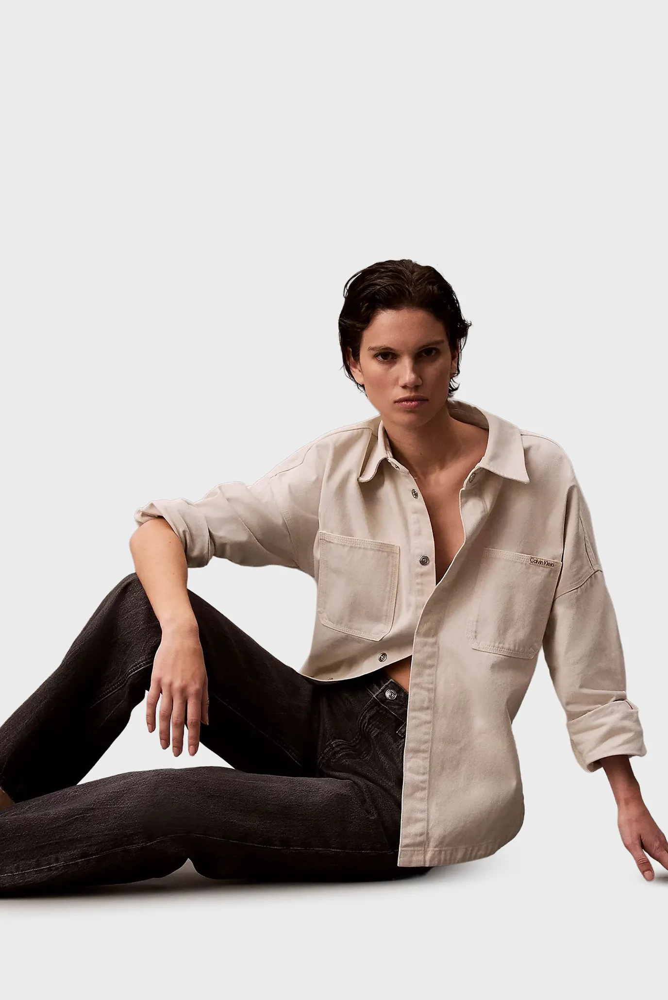 Jins shim SIGNATURE 90s STRAIGHT BLACK FOG 4