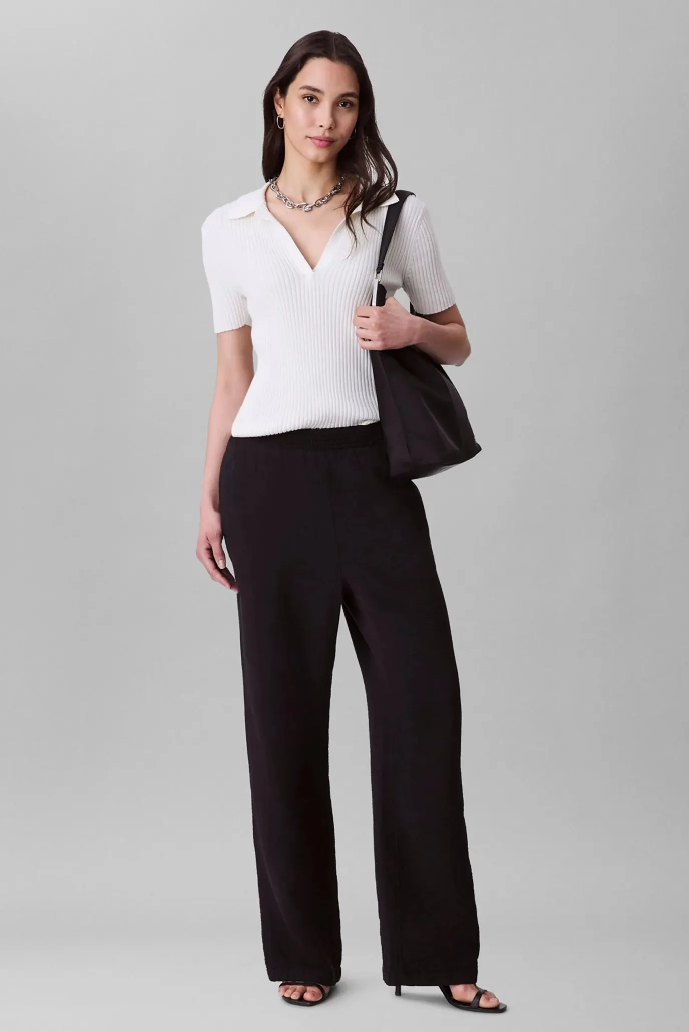 Штаны DOUBLE GAUZE PANT W  SMOCKED WAI 1