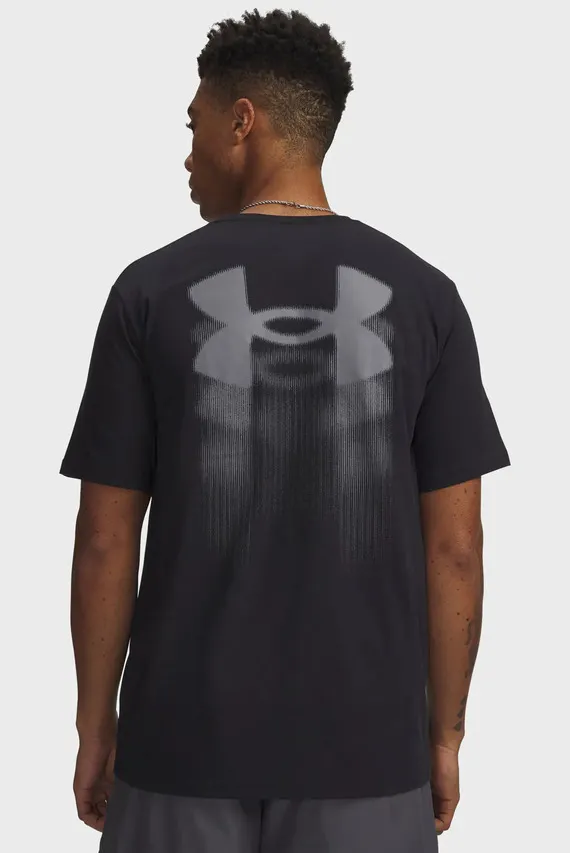 Futbolka/UA M BLUR LOGO SS-BLK Under Armour