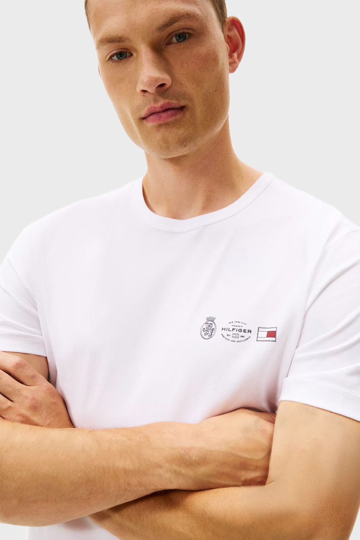 Futbolka SMALL CREST OUTLINE TEETommy Hilfiger Futbolka SMALL CREST OUTLINE TEE 4