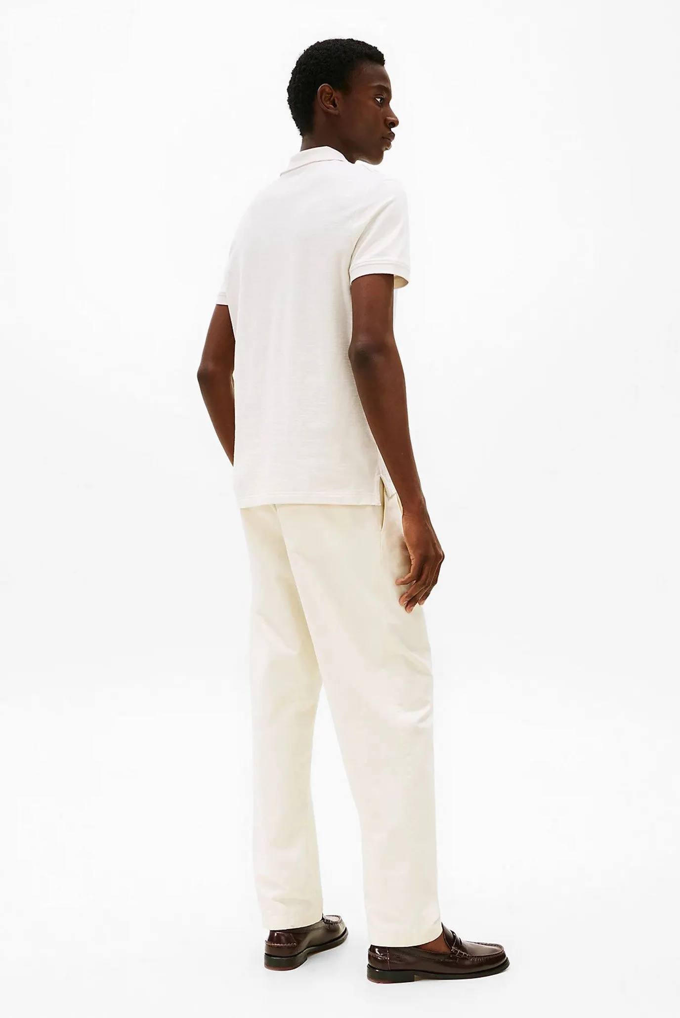 Поло COTTON LINEN TERRY REG POLO 3