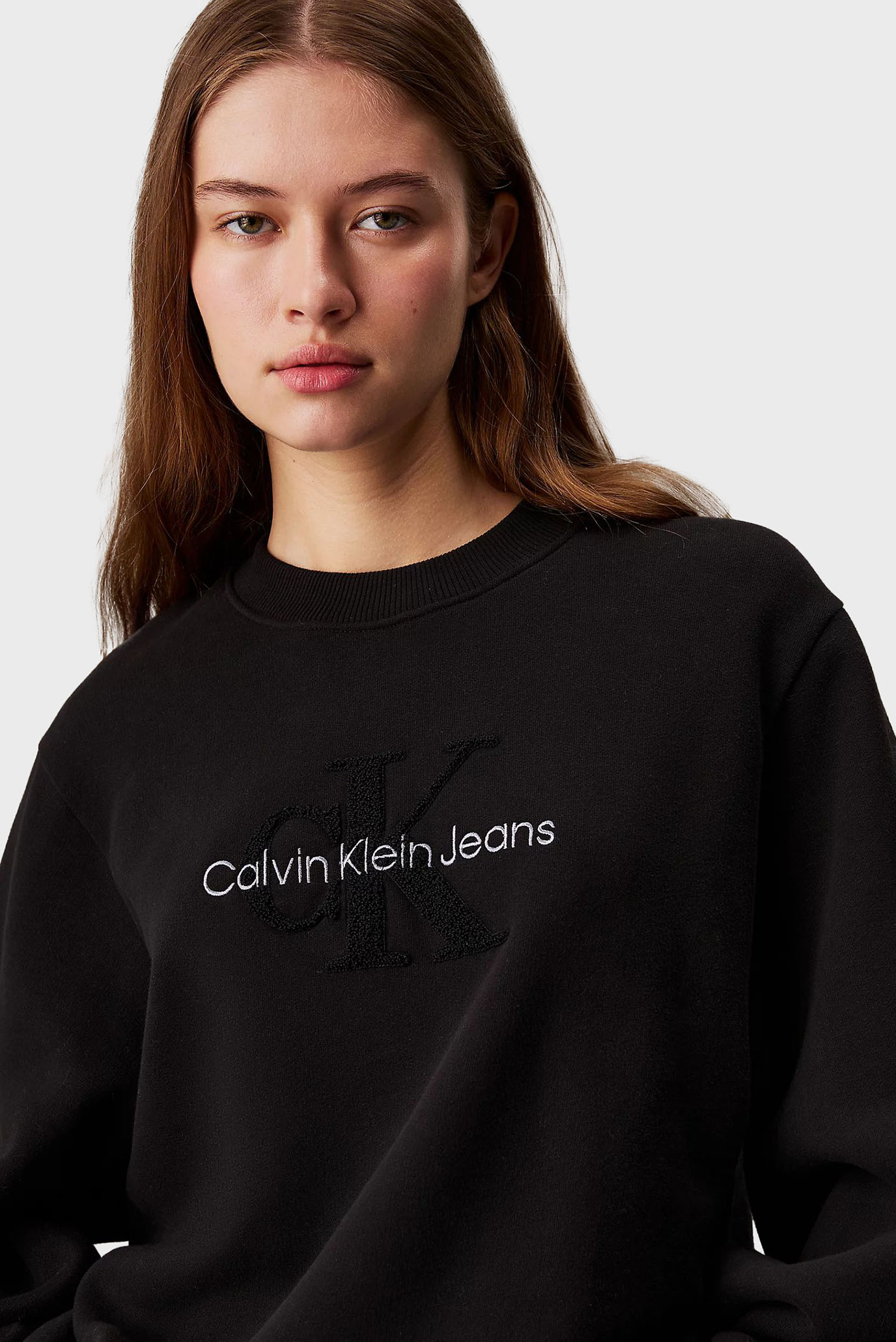 Svitshot CHENILLE MONOLOGO CREWNECKCalvin Klein Jeans Svitshot CHENILLE MONOLOGO CREWNECK 4