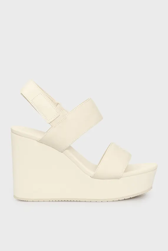 Bosonojkalar WEDGE SANDAL WEBBING IN Calvin Klein Jeans