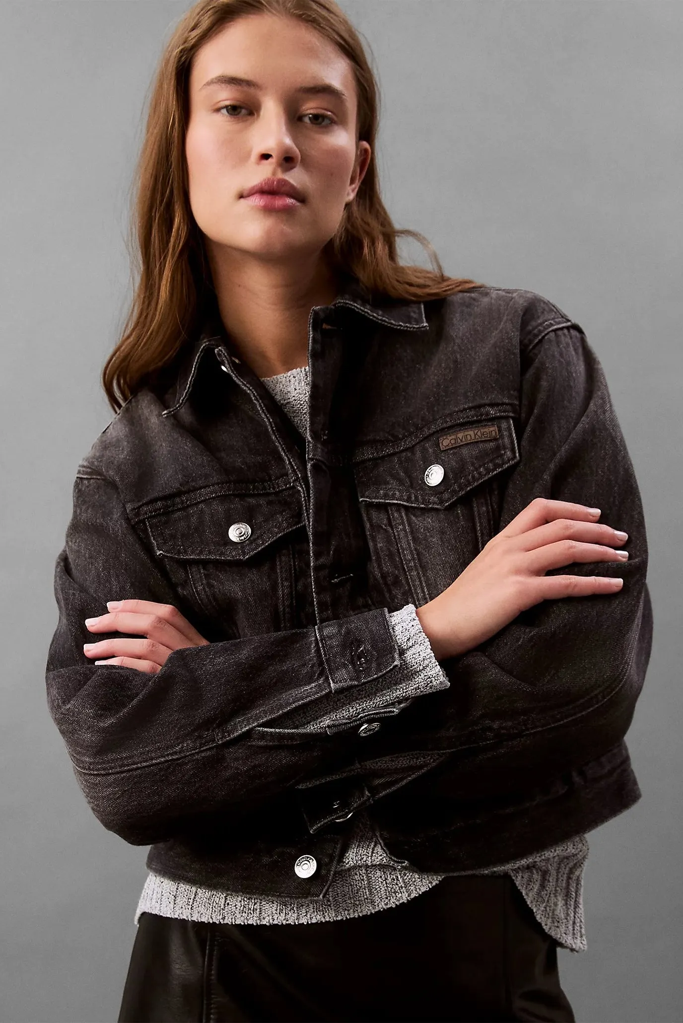 Куртка джинсовая 90s TRUCKER BLACK FOG 5