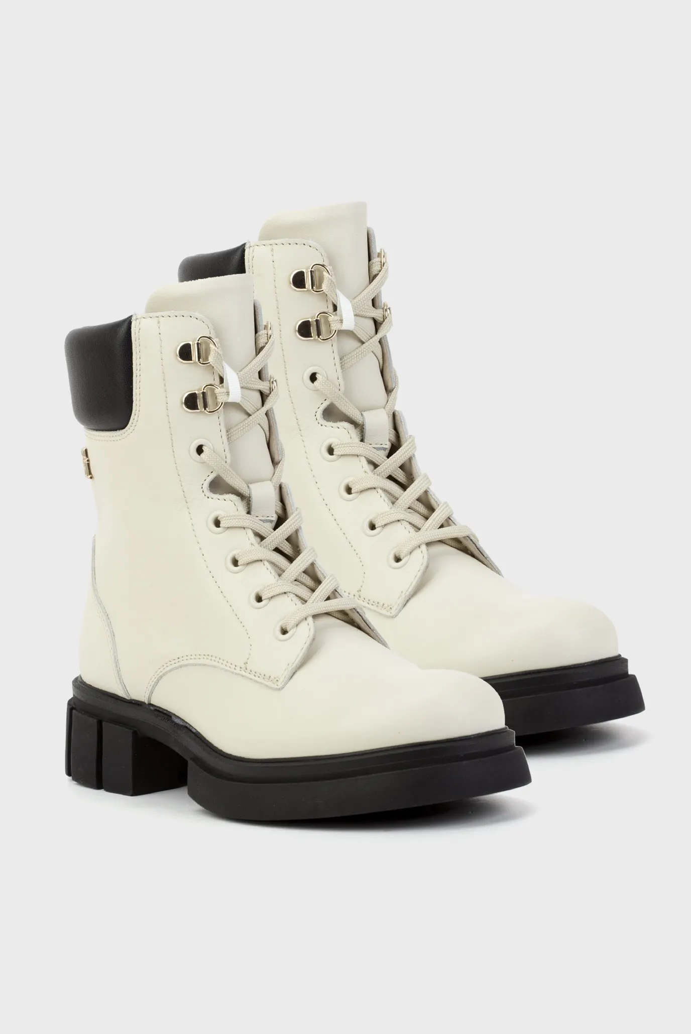 Ботинки LACE-UP BIKER LEATHER 2