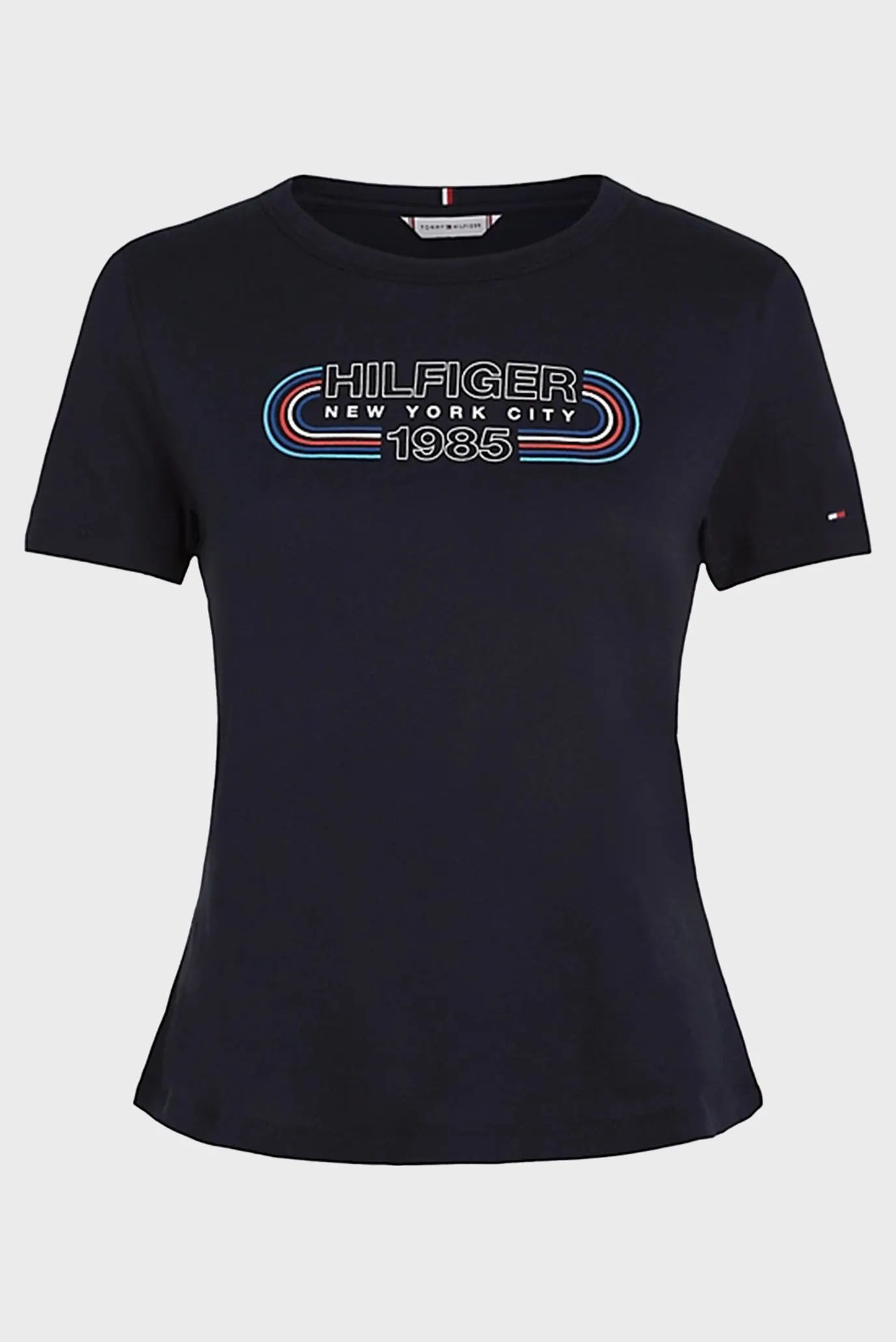 Futbolka SLIM TRACK HILFIGER C-NK SS 5