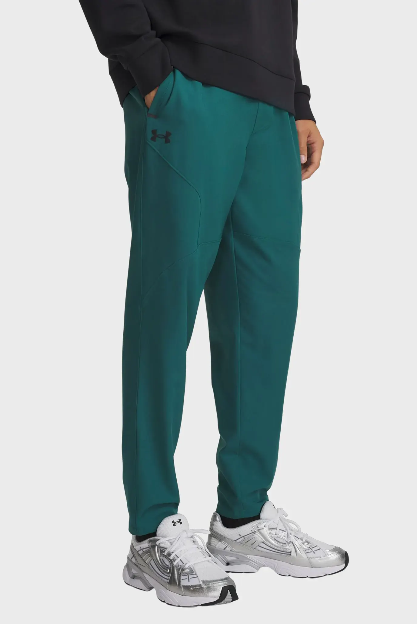 Sport shimlari/UA Unstoppable Tapered Pants-GRN 1