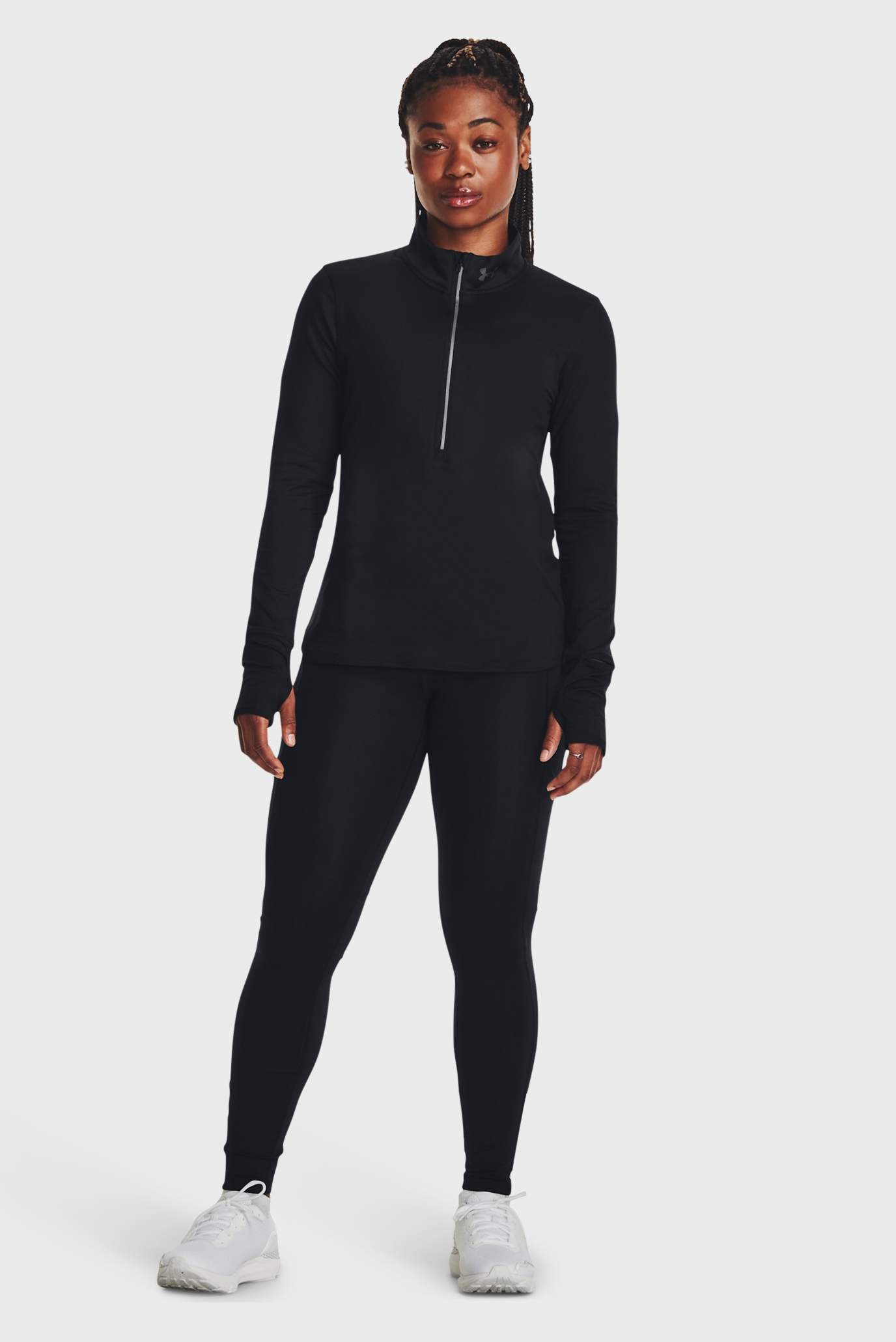 Uzun yengli futbolka UA Launch Pro Half Zip 2