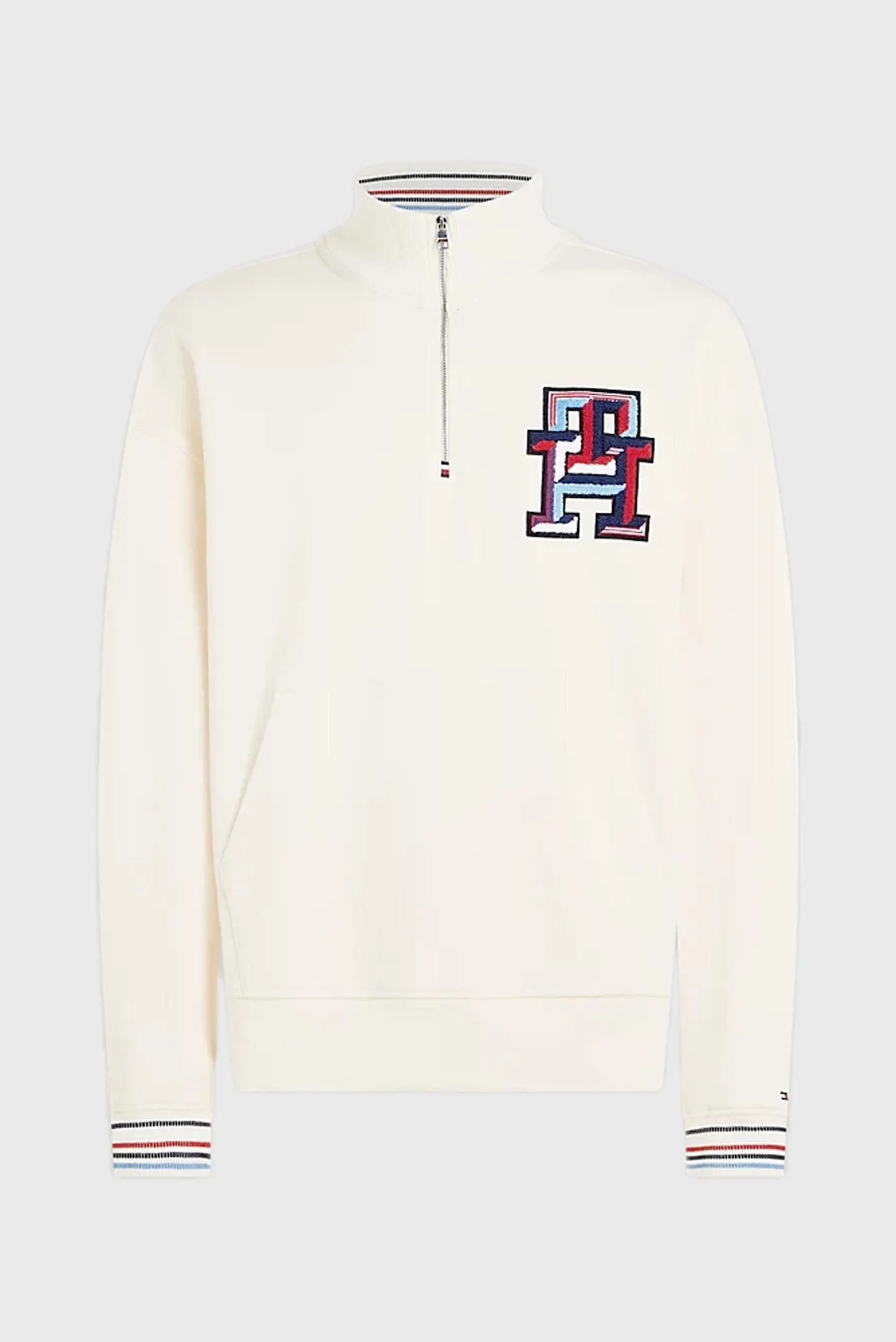 Svitshot MONOGRAM TIPPED 1 4 ZIP 5