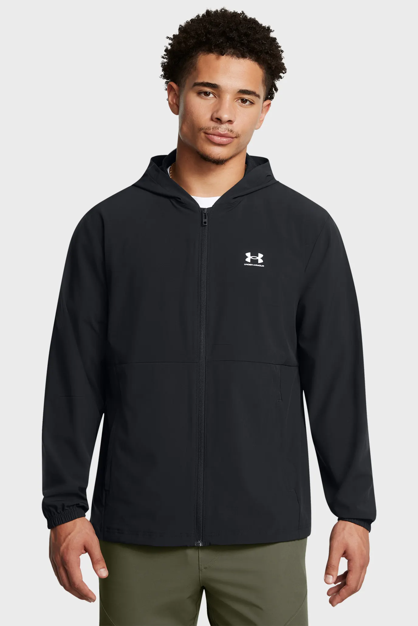 Vetrovka UA Vibe Woven Windbreaker 1