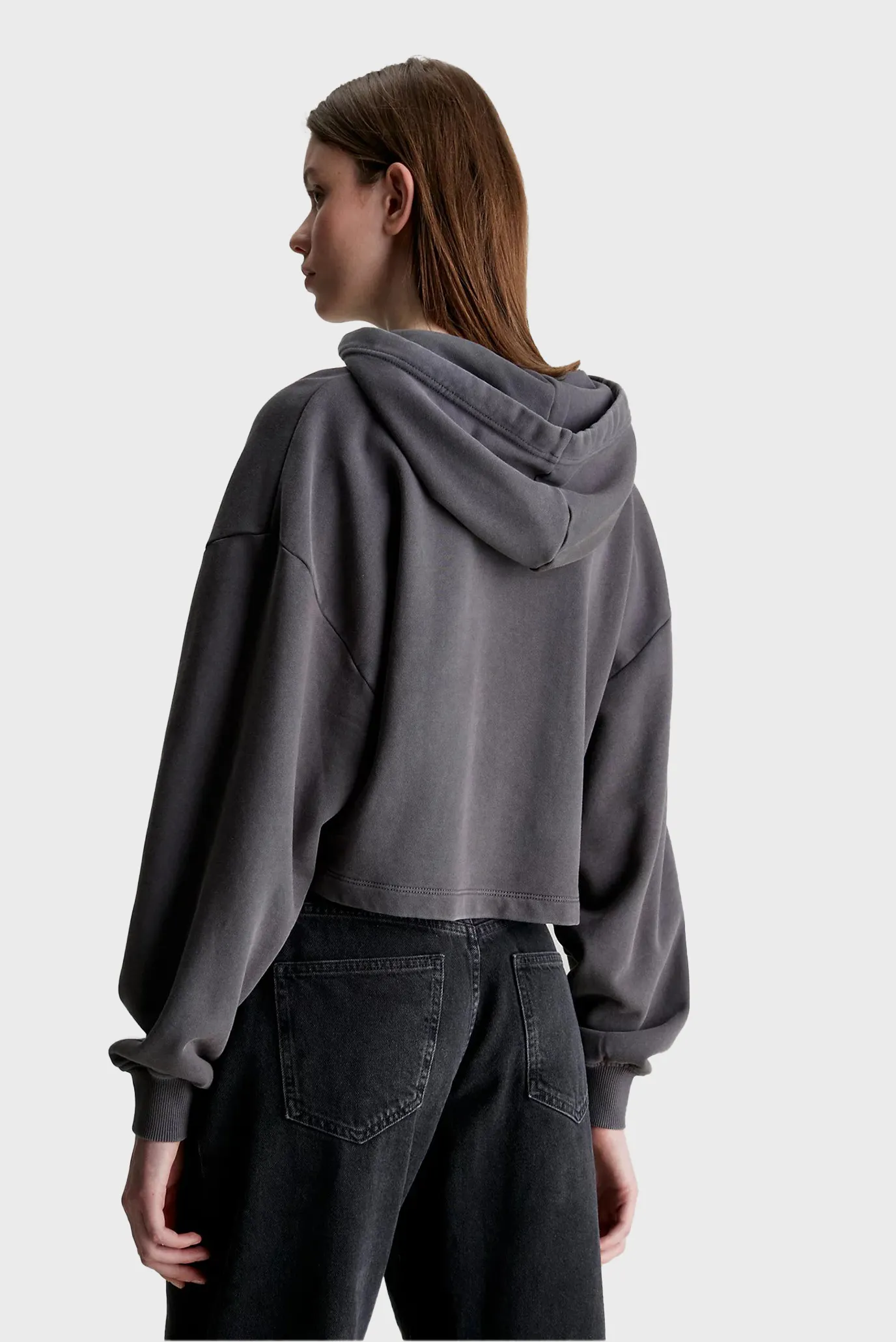 Худи WASHED WOVEN LABEL HOODIE 3