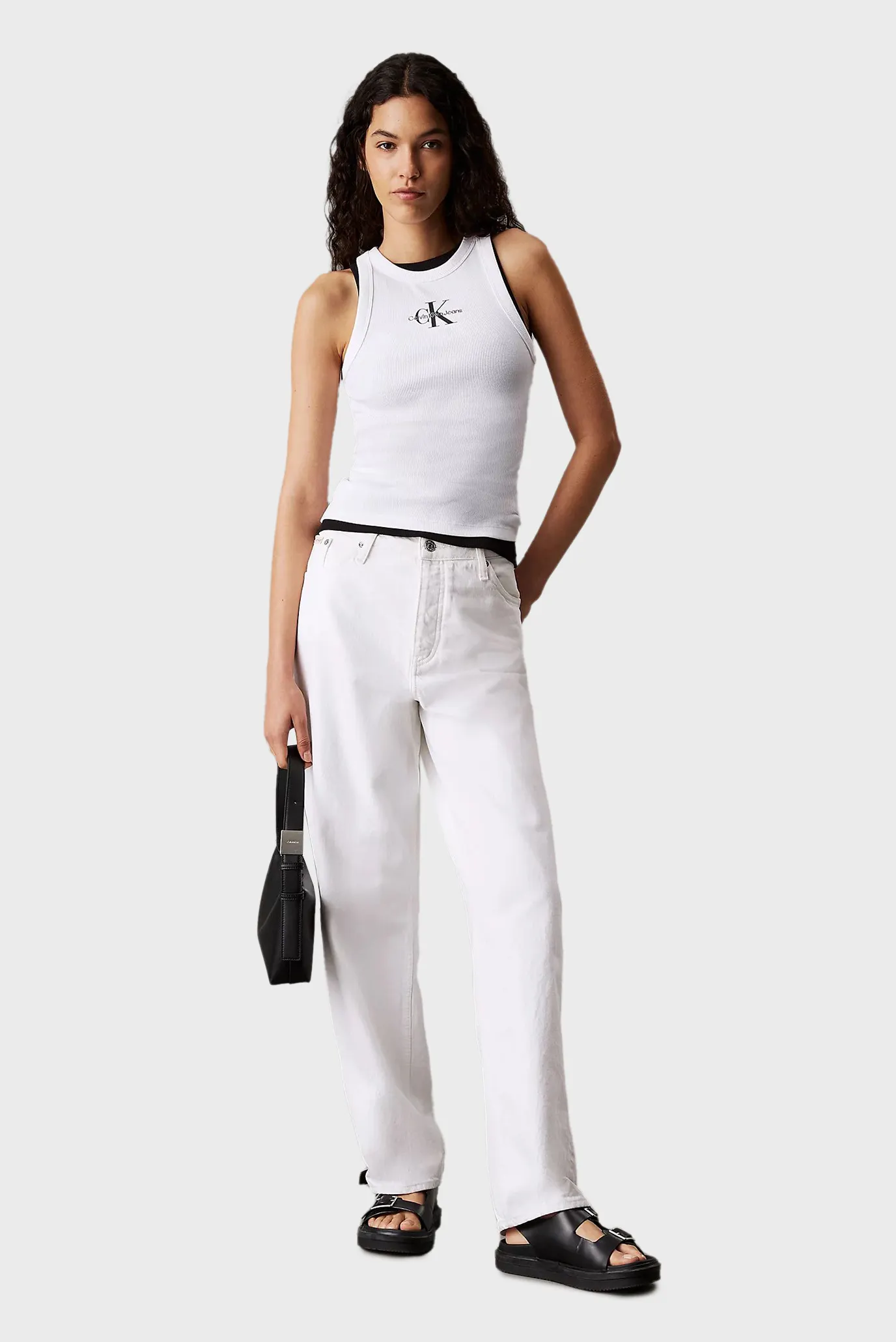 Майка MONOLOGO RIB TANK TOP 4