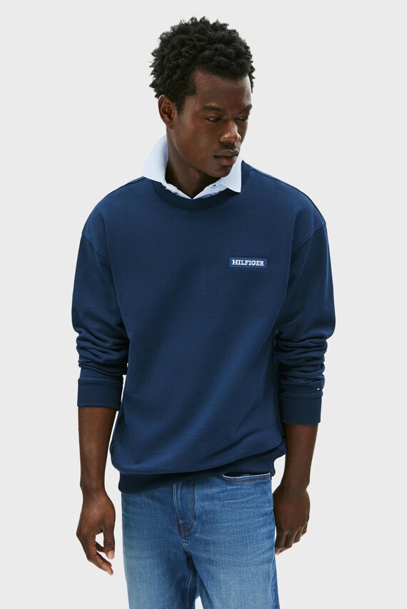 Svitshot SMALL MONOTYPE TWILL SWEATSHIRT Tommy Hilfiger Svitshot SMALL MONOTYPE TWILL SWEATSHIRT Tommy Hilfiger