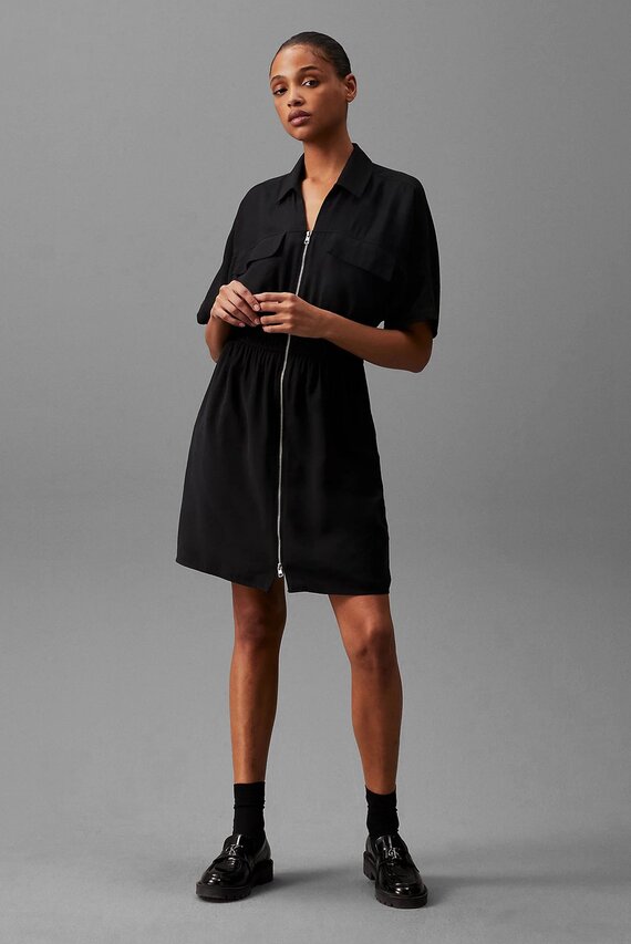 Koʻylak VISCOSE DAY DRESS Calvin Klein Jeans Koʻylak VISCOSE DAY DRESS Calvin Klein Jeans