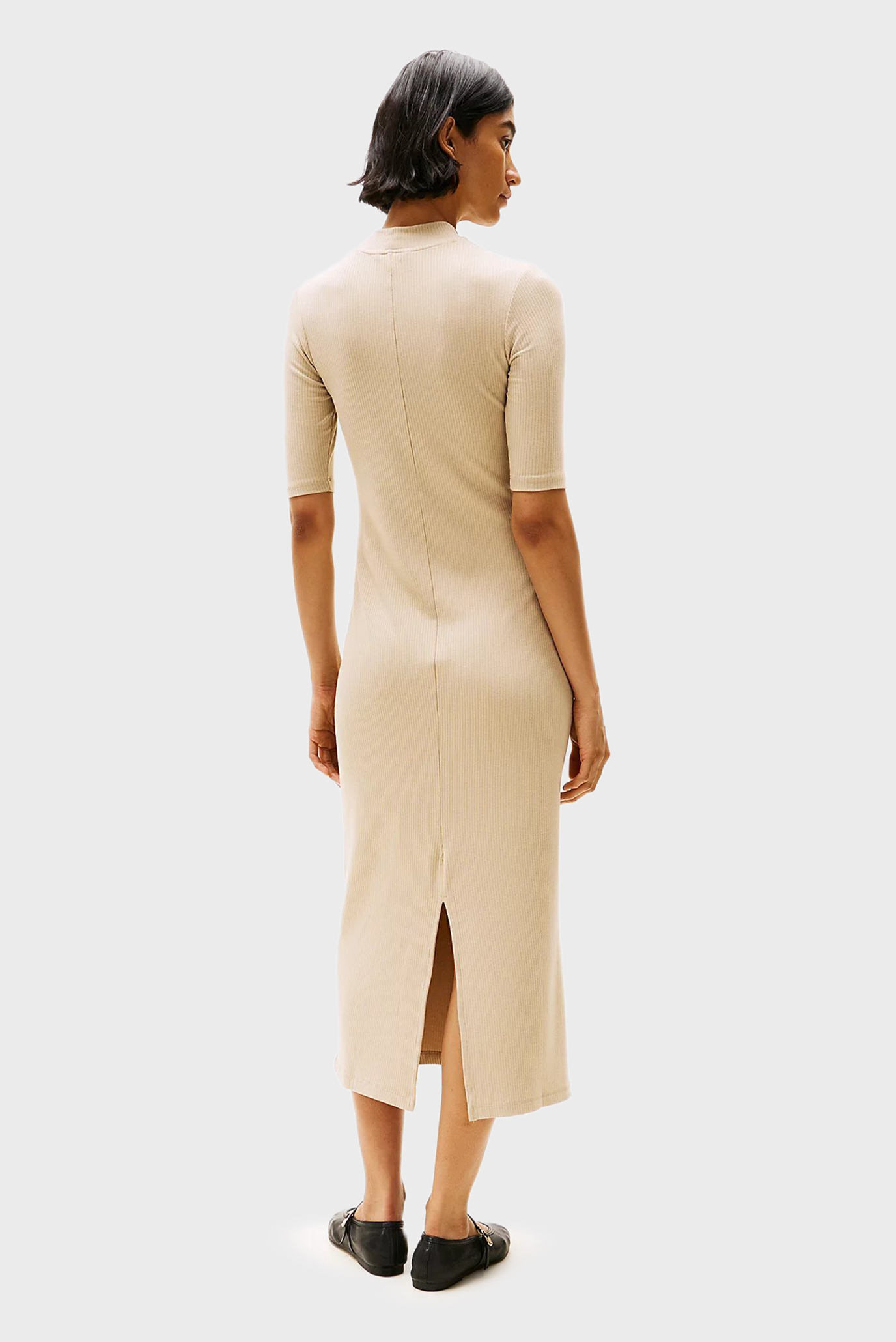 Платье SLIM 5X2 RIB MIDI DRESS 1 2 2