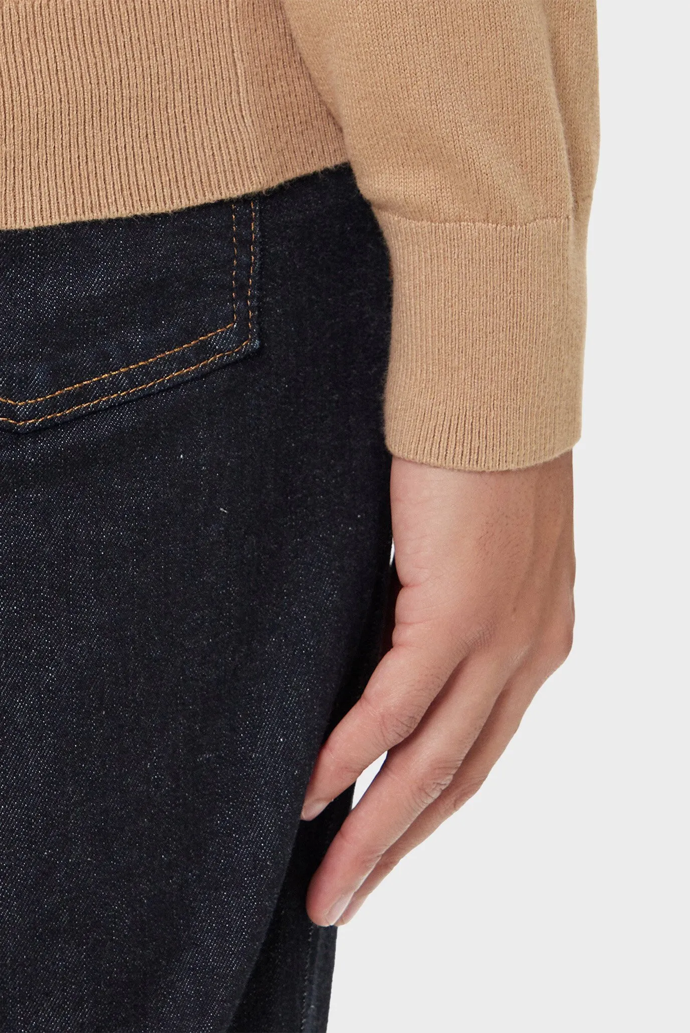 Golf PIMA ORG CTN CASHMERE ROLL NECK 5