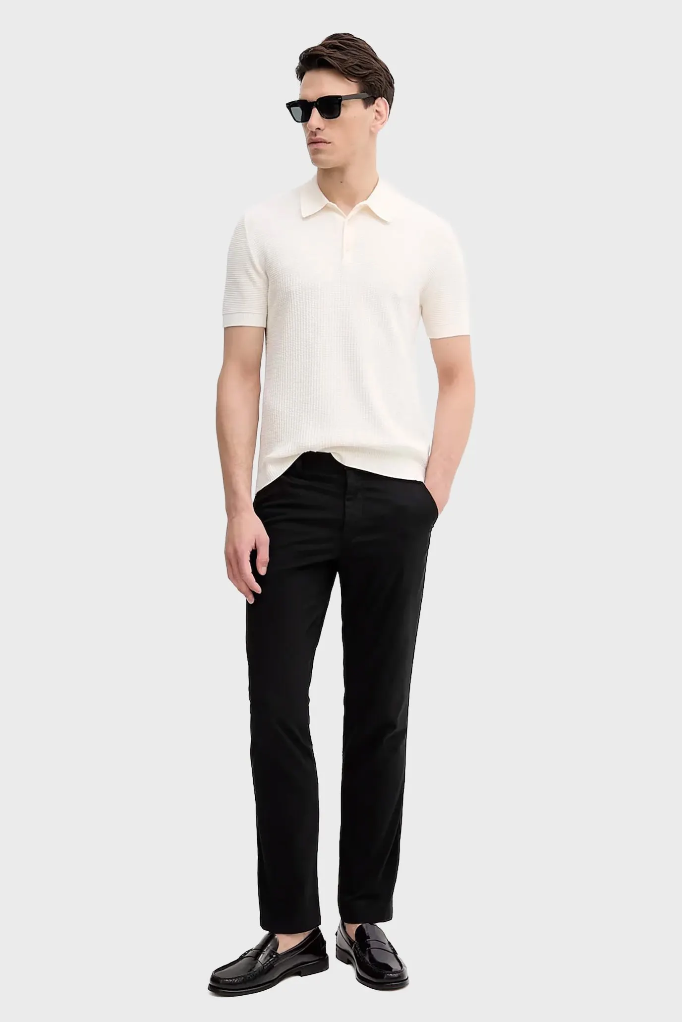 Ishton COTTON SIGNATURE SLIM CHINO PANT 3