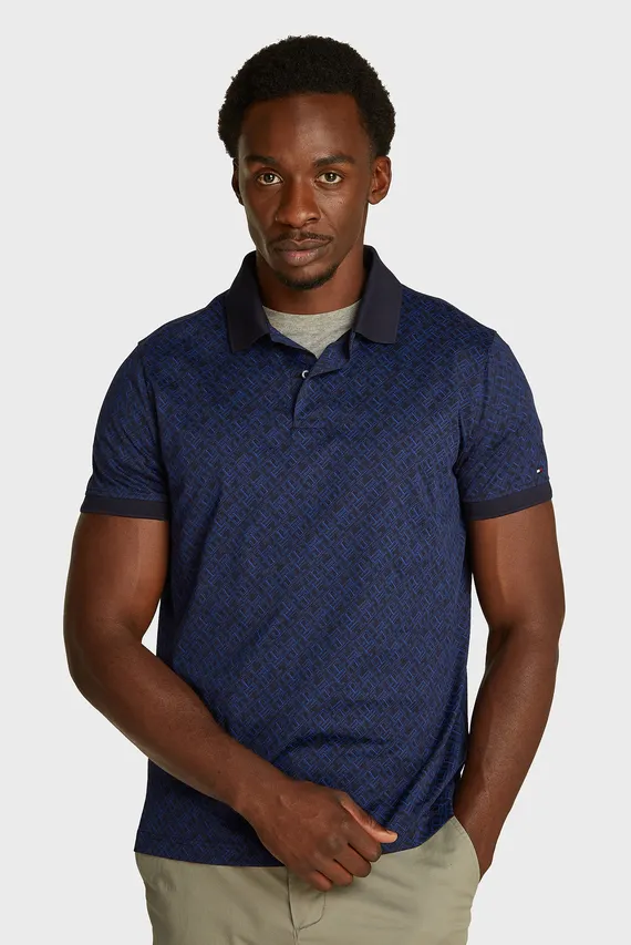 Polo MONOGRAM AOP REG POLO Tommy Hilfiger