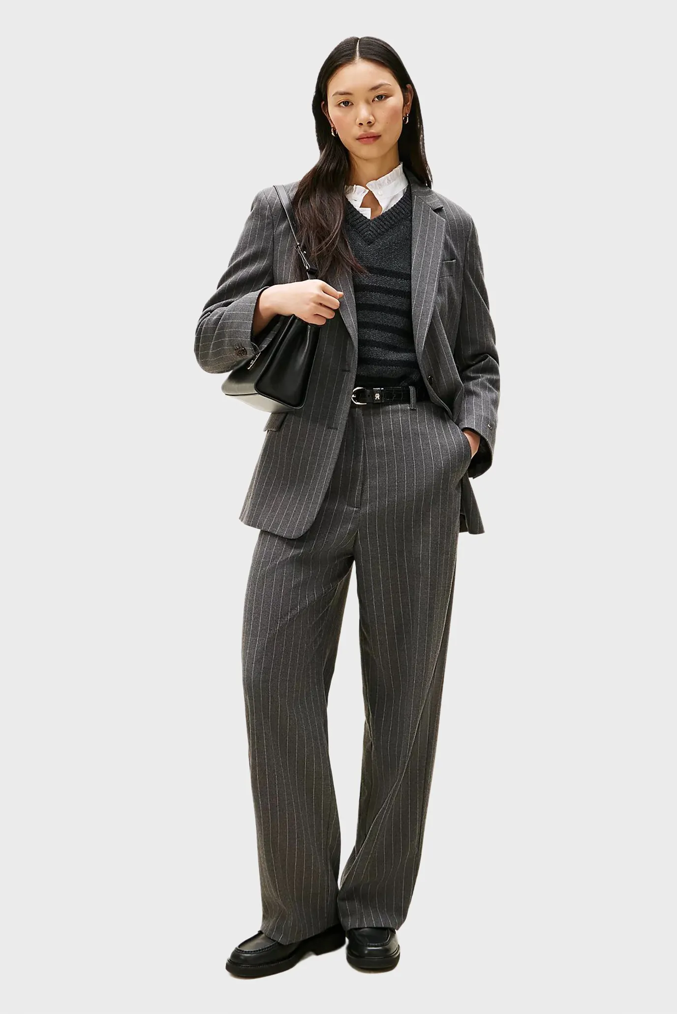 Пиджак PINSTRIPE RELAXED BLAZER 2