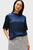 Bluzka SATEEN C-NECK RELAXED T-SHIRT