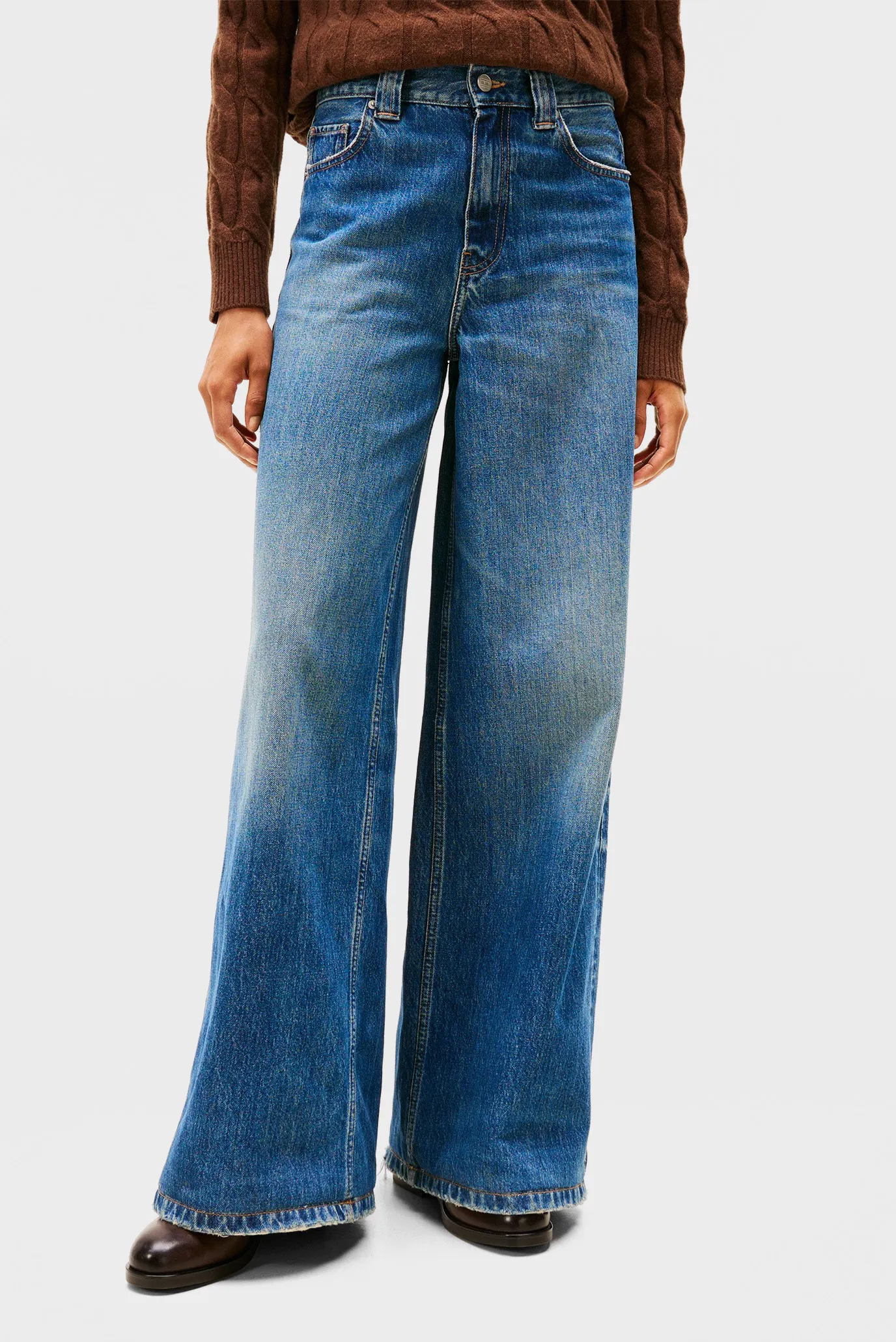 Jins shim DNM KRIS 70's WIDE LEG HW 1