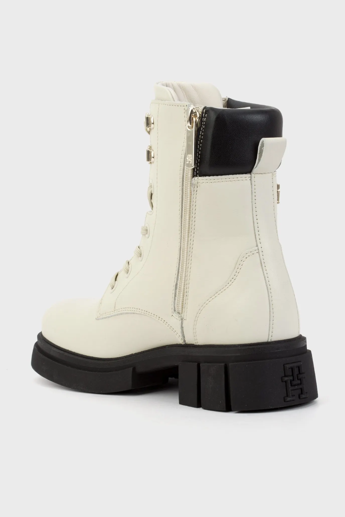 Ботинки LACE-UP BIKER LEATHER 3