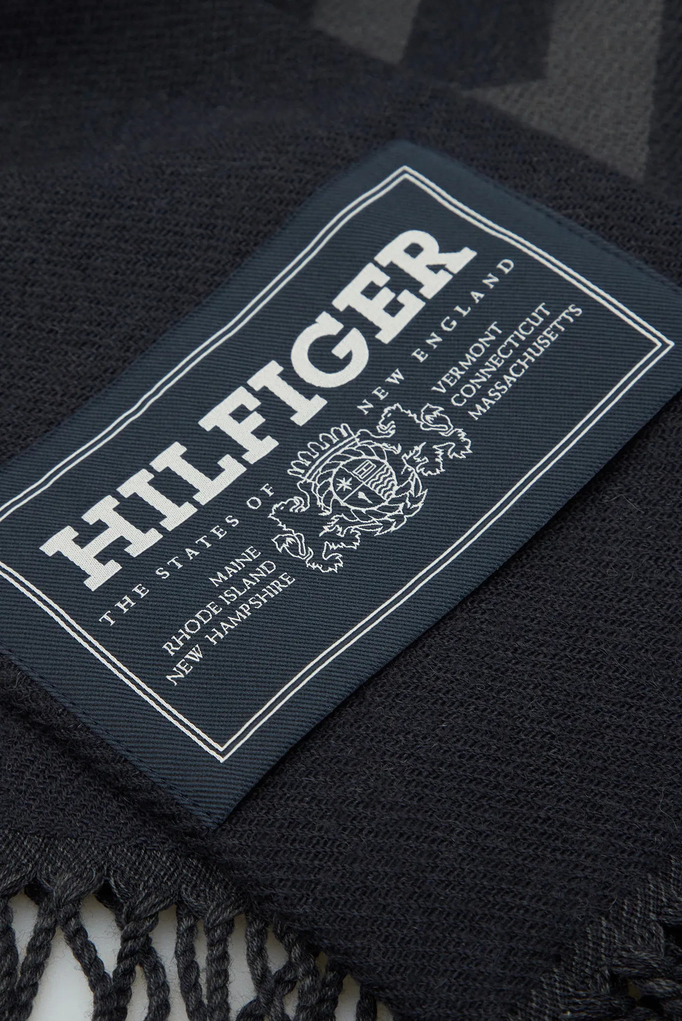 Шарф TH MONOTYPE WOOL SCARF 2