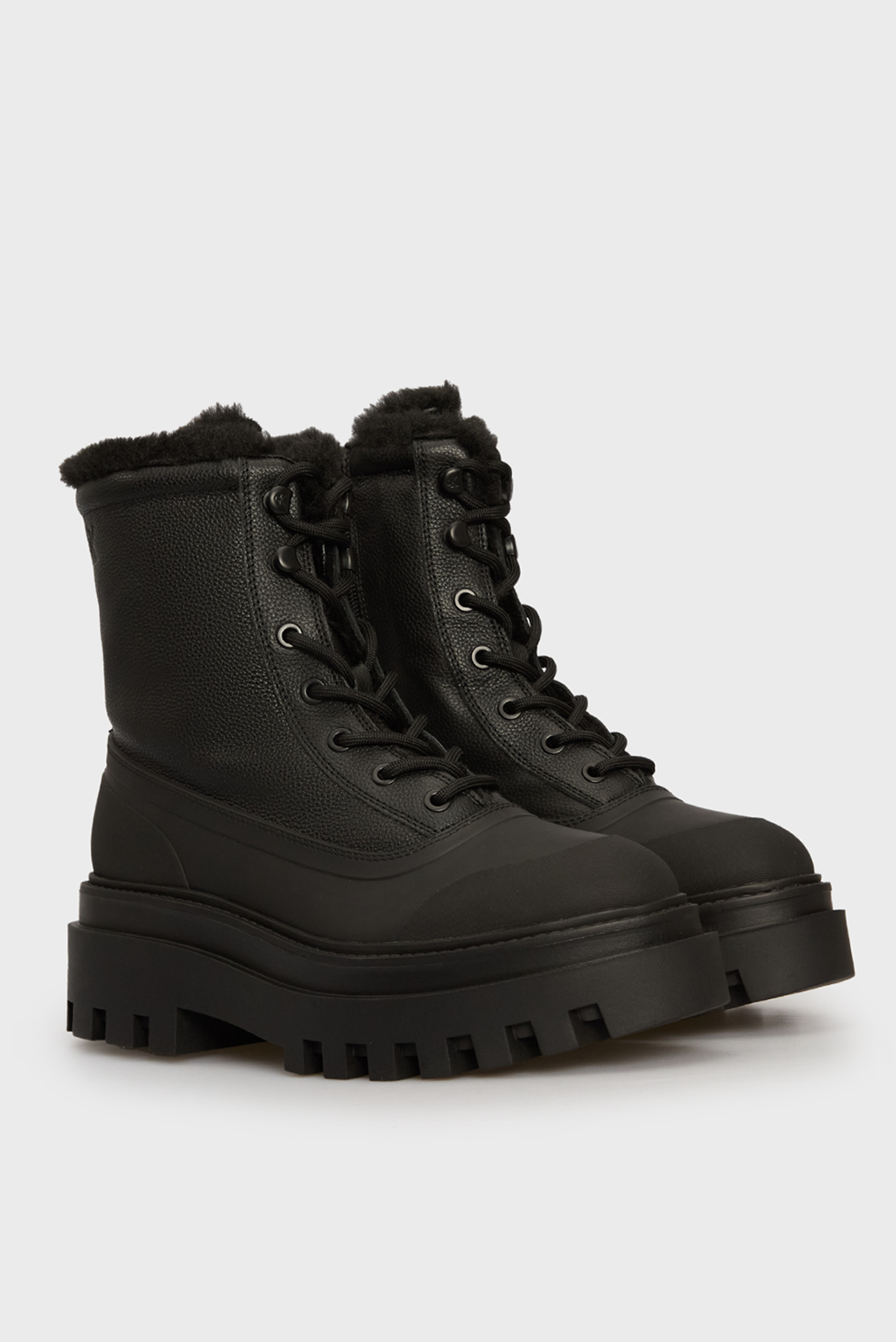 Ботинки FLATFORM LACE UP BOOT PADDEDCalvin Klein Jeans Ботинки FLATFORM LACE UP BOOT PADDED 3