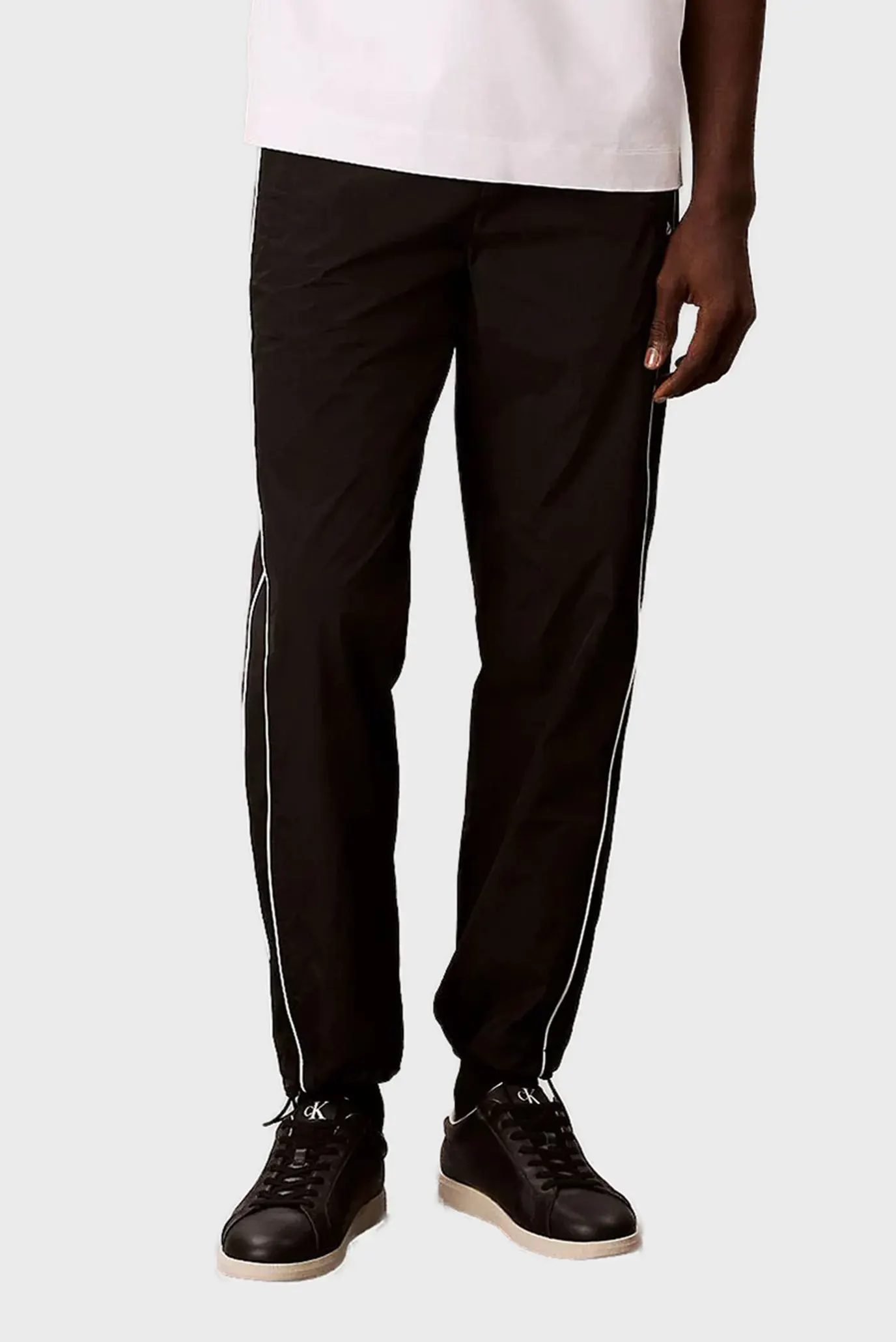 Ishton RELAXED CRINKLE NYLON TRACK PANT 1