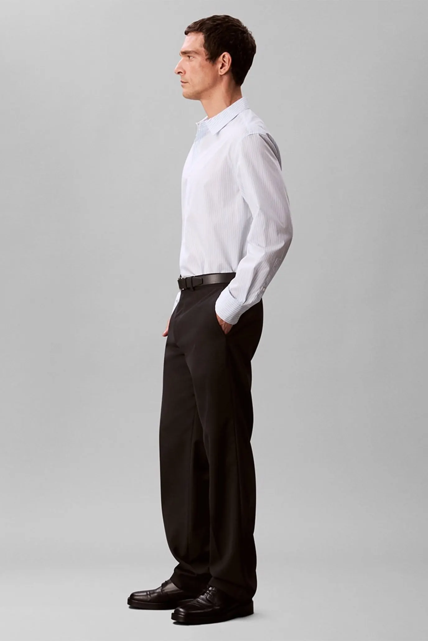 Ko'ylak LS STRIPE DOBBY RELAXED SHIRT 4