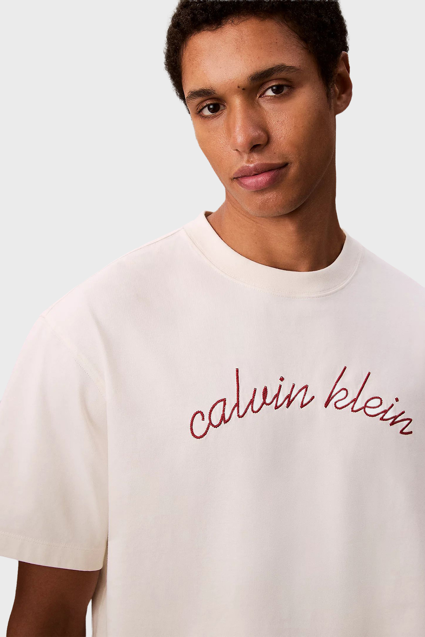 Futbolka SS CENTER CHAIN STITCH 16S RLXDCalvin Klein Jeans Futbolka SS CENTER CHAIN STITCH 16S RLXD 4