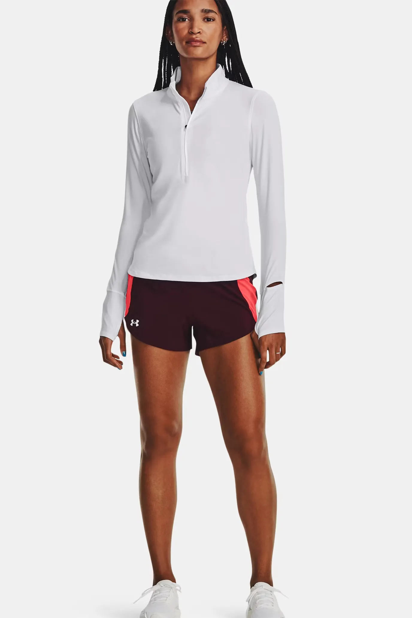 Uzun yengli futbolka UA Launch Pro Half Zip 2