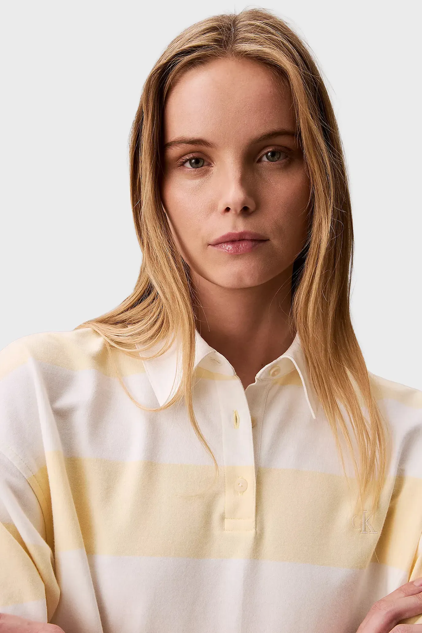 Koʻylak/LS VARSITY STRIPE MINI POLO DRES 5