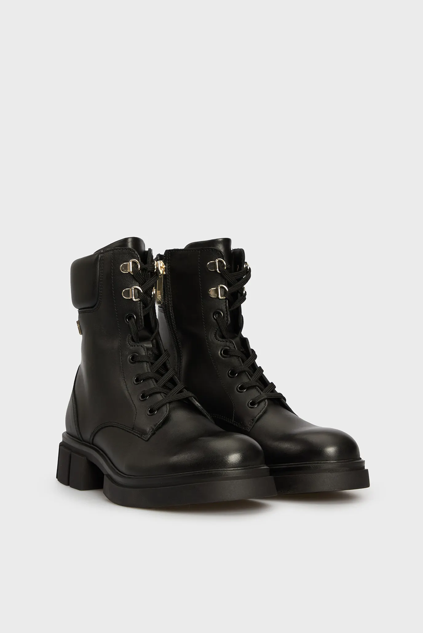 Ботинки LACE-UP BIKER LEATHER 3