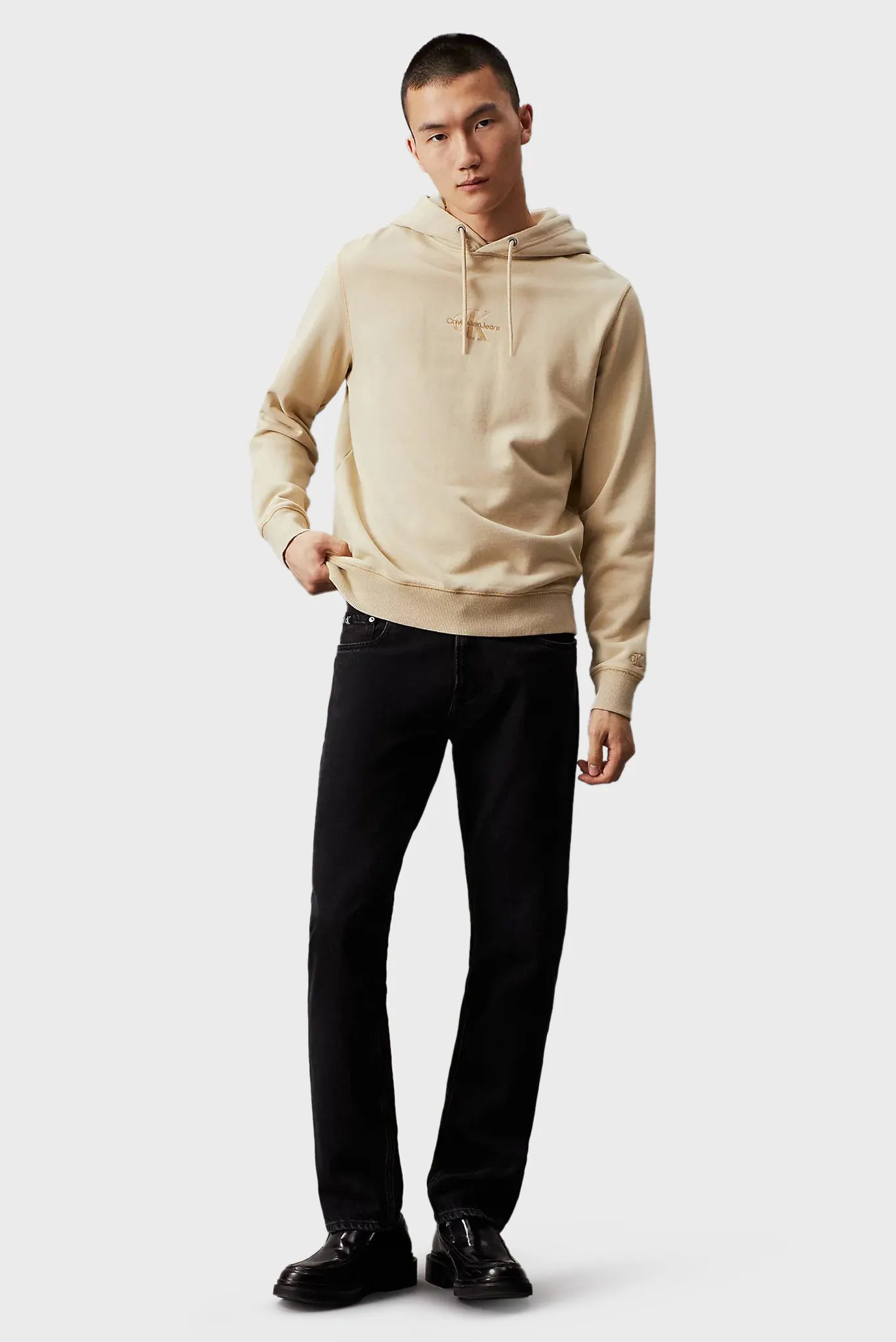 Худи WASHED MONOLOGO HOODIE 4