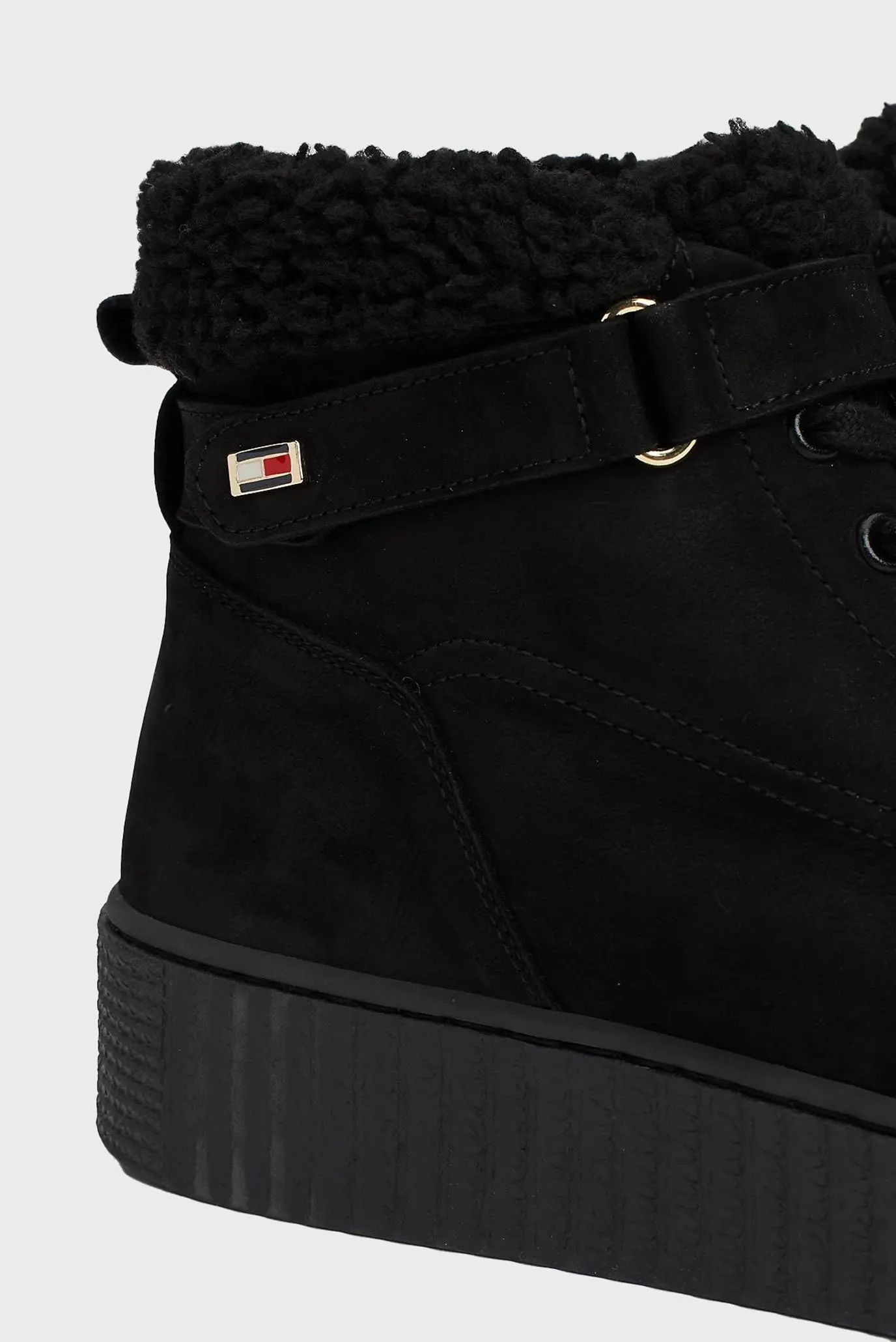 Хайтопы FAUX FUR NUBUCK LOW LACE-UP 2