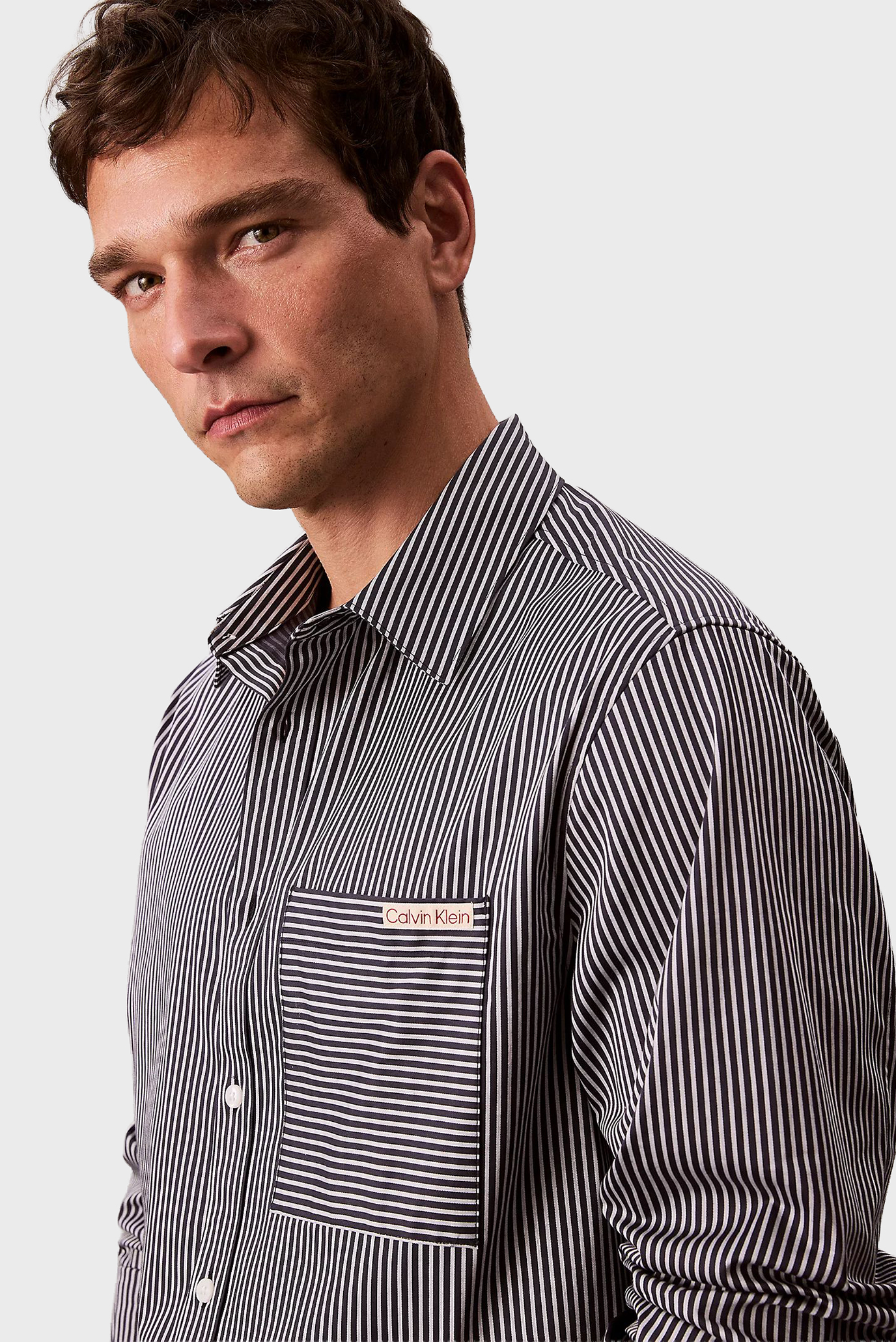 Ko'ylak LS YD COTTON SATIN RELAXED SHIRTCalvin Klein Jeans Ko'ylak LS YD COTTON SATIN RELAXED SHIRT 5