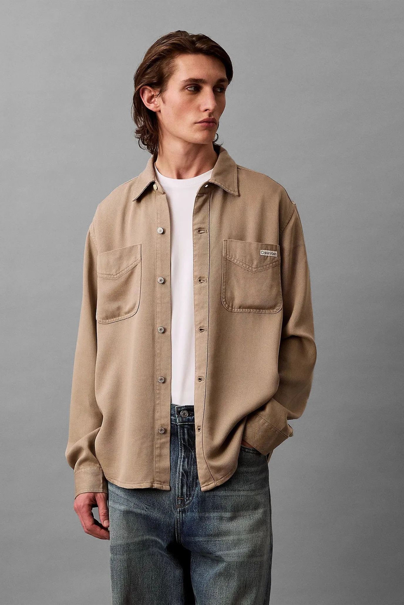 Ko'ylak SOFT OVERDYE L H TWILL OVERSHIRT 1
